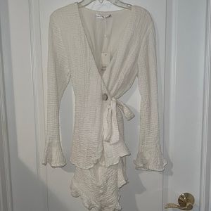 BRAND NEW white Romper